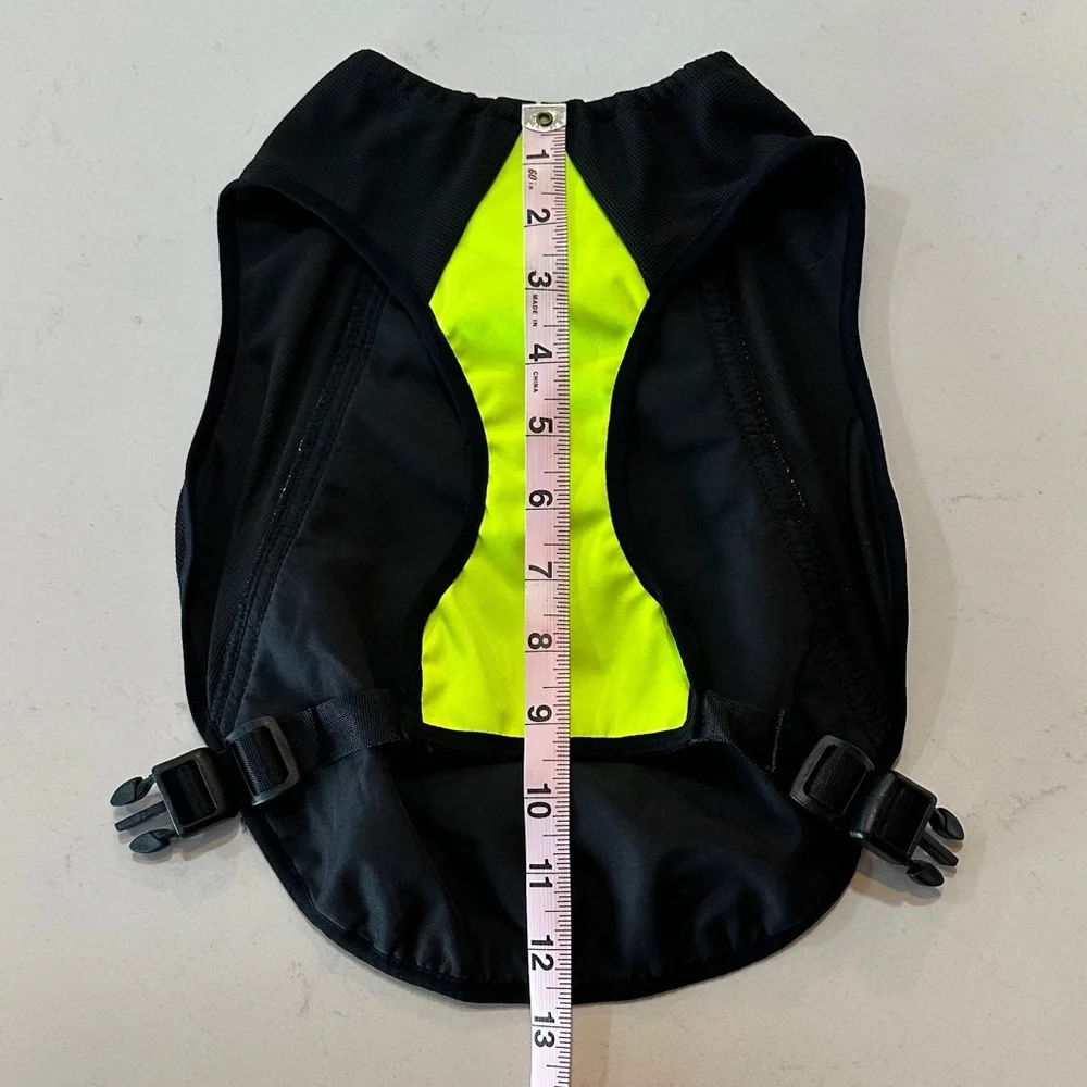 Cooling Dog Vest - High-Visibility Yellow and Black